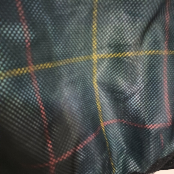 LF Windwear Green Plaid Mesh Lined Golf Windbreaker Pull-Over Vest Size Xlarge - Picture 11 of 14